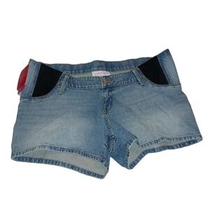 Isabel Maternity Denim Shorts
